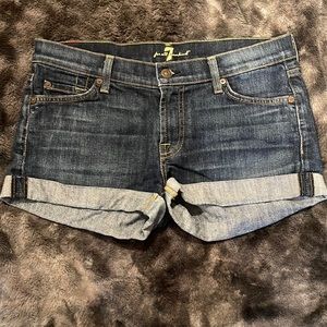 Jean shorts